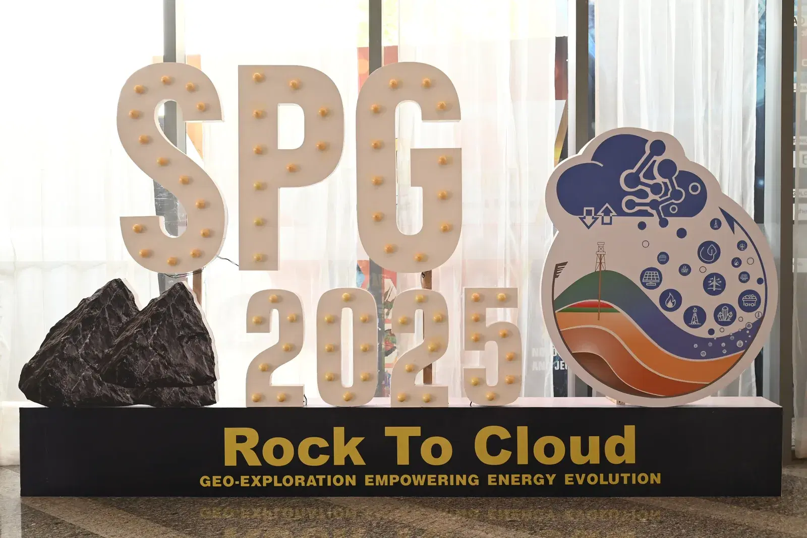 Registration counter at SPG 2025, the 15th Biennial International Conference & Exposition in Jaipur
